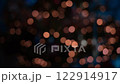 Christmas festive bokeh lights background. Christmas defocused light sparkling on Christmas tree. 122914917