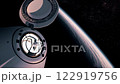 Astronaut spacewalk from private spacecraft capsule 122919756