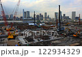 Construction site in Tokyo 122934329