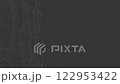 Abstract Low Polygon Wireframe in Gray Background Modern Geometric Style 122953422