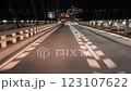 Izumisano City Rinku Town, Wangan Road at night, downhill 123107622