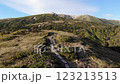 日本百座名山之一藥師山登山步道的鳥瞰圖 123213513