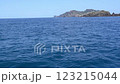 Plastic waste floating in the ocean, Ogasawara, Tokyo 123215044