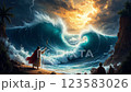 摩西分開紅海的視頻 123583026
