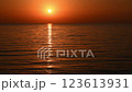 Time lapse of the sun setting over the sea 123613931