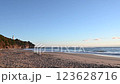 Ibaraki: Kujihama Beach in the early morning (Hitachi City) 123628716