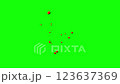 Blood clot bursting effect Slow, background, animation material 123637369