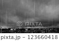 暗い雨の日 123660418