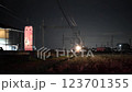 JR　学研都市線　大阪方面行き　夜景 123701355