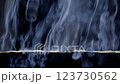 A resistor starts to heat up and produces smoke 123730562