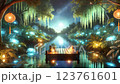 瞑想用の場所・ループ可能 123761601