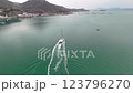 航空攝影，瀨戶內航空攝影，瀨戶內海，牡蠣捕撈船，無人機，背面拍攝 123796270