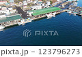 航拍北海道羅臼漁港1 無人機 123796273