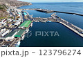 空拍北海道羅臼漁港2 無人機 123796274
