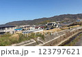Country roads and irrigation channels in Wakayama 123797621