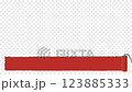 字幕框設計（滾筒漆/紅色） 123885333