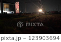 近鉄電車夜景その三 123903694