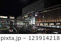 Kokura Station Kokura Castle Exit at Night 123914218