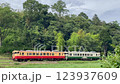 Kominato Railway leaves the station 123937609