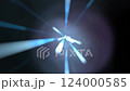 一段帶有縮放效果的視頻，視頻中藍光籠罩著你 124000585