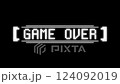 運動圖形 GAME OVER 白色 124092019