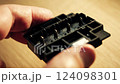 Inkjet Print Head details. Piezoelectric Printing Technologies. Miniature Color Ink Jet Nozzles for Photorealistic High Resolution Printing. Control cable connector. October 10, 2024 - Rovinj, Croatia 124098301