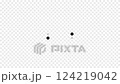 two circular dots loading progress indicator animation 124219042