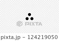 looping triangle dots loading progress rotated animation, modern ui design for website 124219050