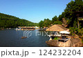 Flights over a high-altitude lake.  124232204
