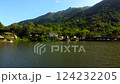 Flights over a high-altitude lake.  124232205