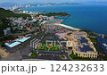 Flights over the outskirts of the resort to the sea.  124232633