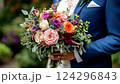 Bridal Bouquet Close-up Wedding Details 124296843