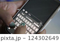 celebrate with a smartphone message 124302649