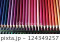 Colorful of color pencils collection 124349257
