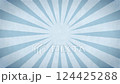 Light blue sunburst background (straight lines and convergent lines loop material) 124425288