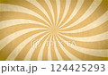 Yellow sunburst background (wave and concentrated line loop material) 124425293