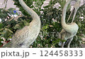 Ornamental Giant Metal Heron Statues 124458333