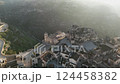 Matera Cathedral and Ancient Hills Aerial View 124458382