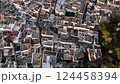 Overhead Aerial View of Old Slums in Southern Italy 124458394