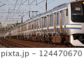 Sobu Rapid Line commuter trains run smoothly 124470670