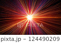 A fantastic background with sparkling particle bursts 124490209