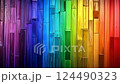 Spectrum color bars background - vivid colorful design 124490323