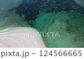 沖縄、チービシ、海、ドローン映像、珊瑚礁、船、ダイビング、シュノーケリング、自然、風景、南国、夏、海 124566665