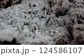 埼玉縣蘆久保的冰柱全景視頻 124586107