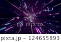 VJ Tunnel Warp Space Cyber Ray Purple [可循環播放] [有替代版本可用] 124655893