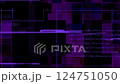 Digital network CG video with purple background 124751050