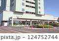 Pan up of the exterior of Saga Prefectural Medical Center Koseikan 124752744