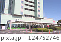 Pan up of the exterior of Saga Prefectural Medical Center Koseikan 124752746