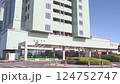 Pan up of the exterior of Saga Prefectural Medical Center Koseikan 124752747