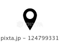 Loop animation of black map arrows going up and down (white background) 124799331